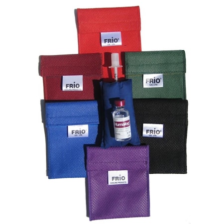 Frio Insulin Cooling Mini Wallet- Burgundy- 4 in. x 3 in. 1130MiniBurg